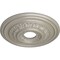 Ekena Millwork Orleans Ceiling Medallion (Fits Canopies up to 4 5/8"), 17 5/8"OD X 3 5/8"ID X 1 7/8"P, Pearl White CM17OLPWS - alternate 3